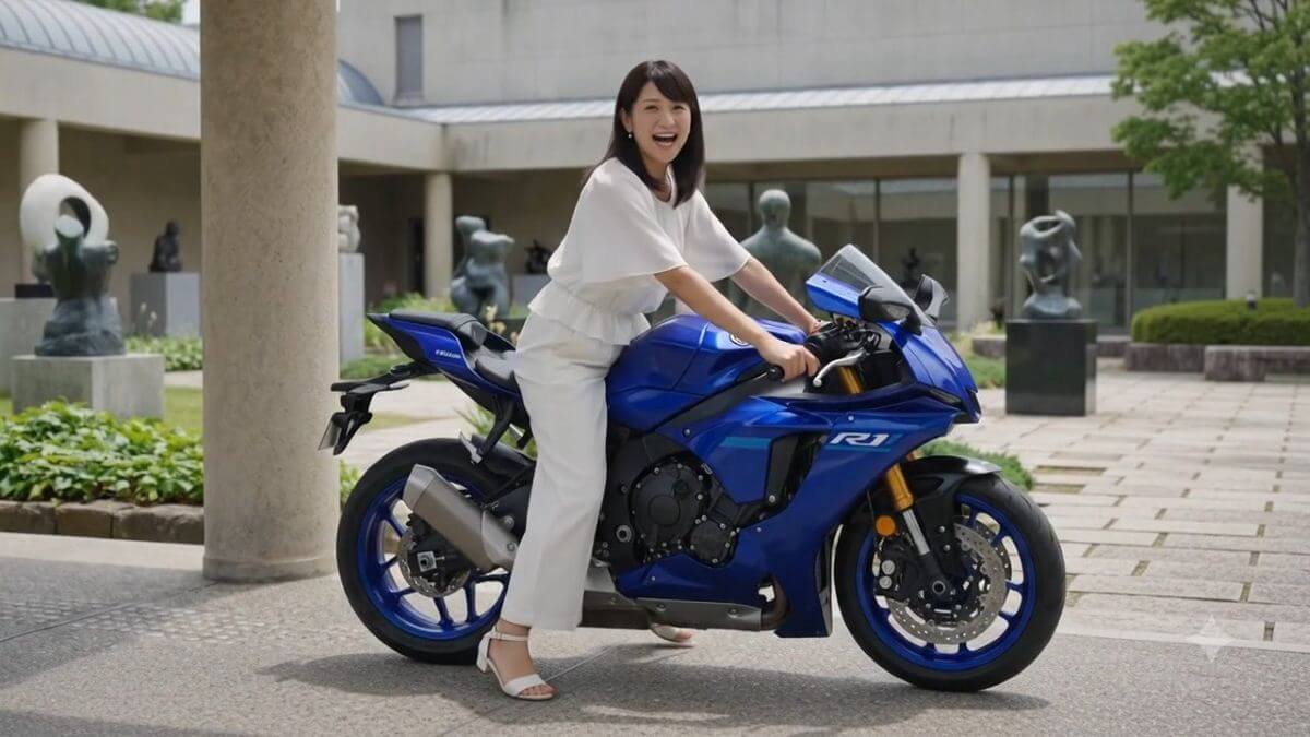 【お笑い】AI動画で足つき検証：YZF-R1 (2026)